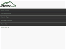 Tablet Screenshot of grandviewmanitoba.com